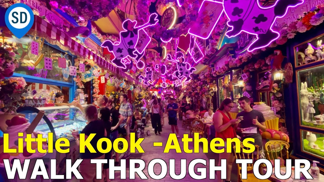 Athens, Greece - Funky Fairytale Restaurant - Little Kook Walking Tour