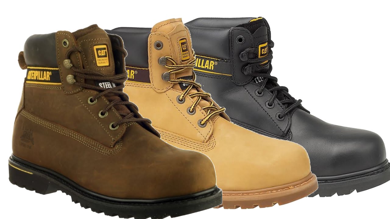 Caterpillar Holton S3 Work Boots - North Sea Workwear