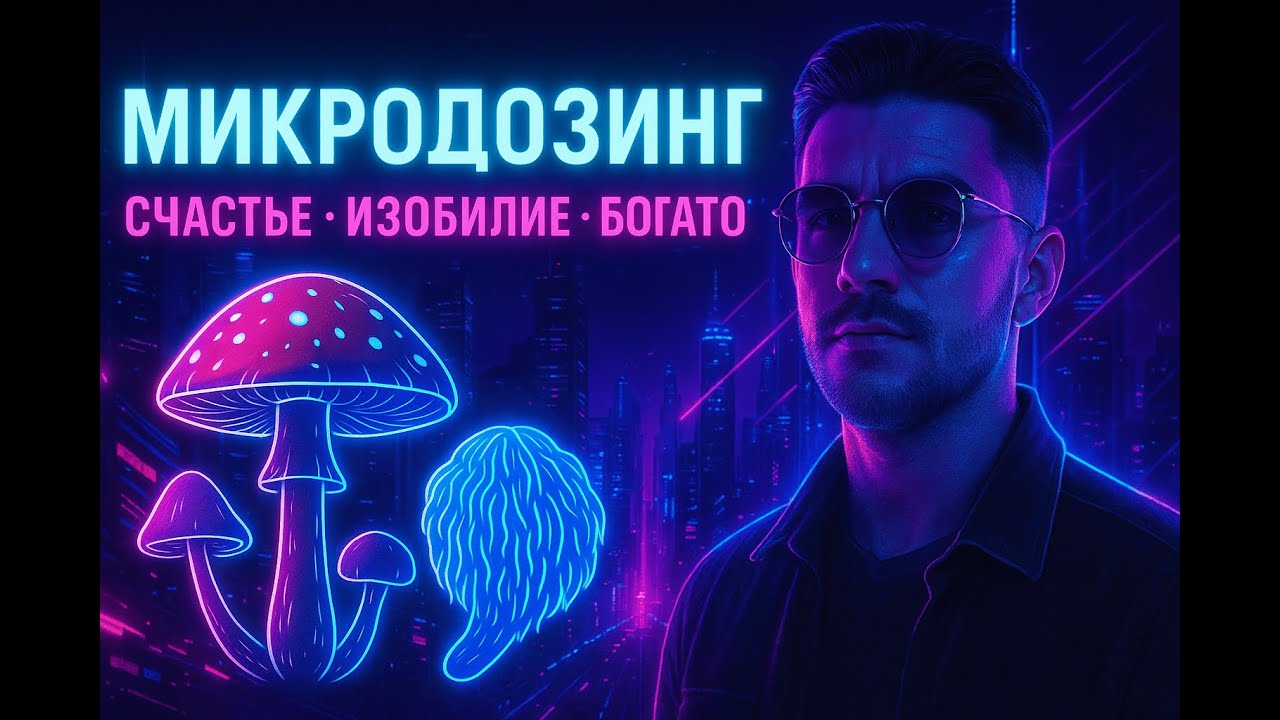 Микродозинг мухомора. Как энтеогены меняют мышление?