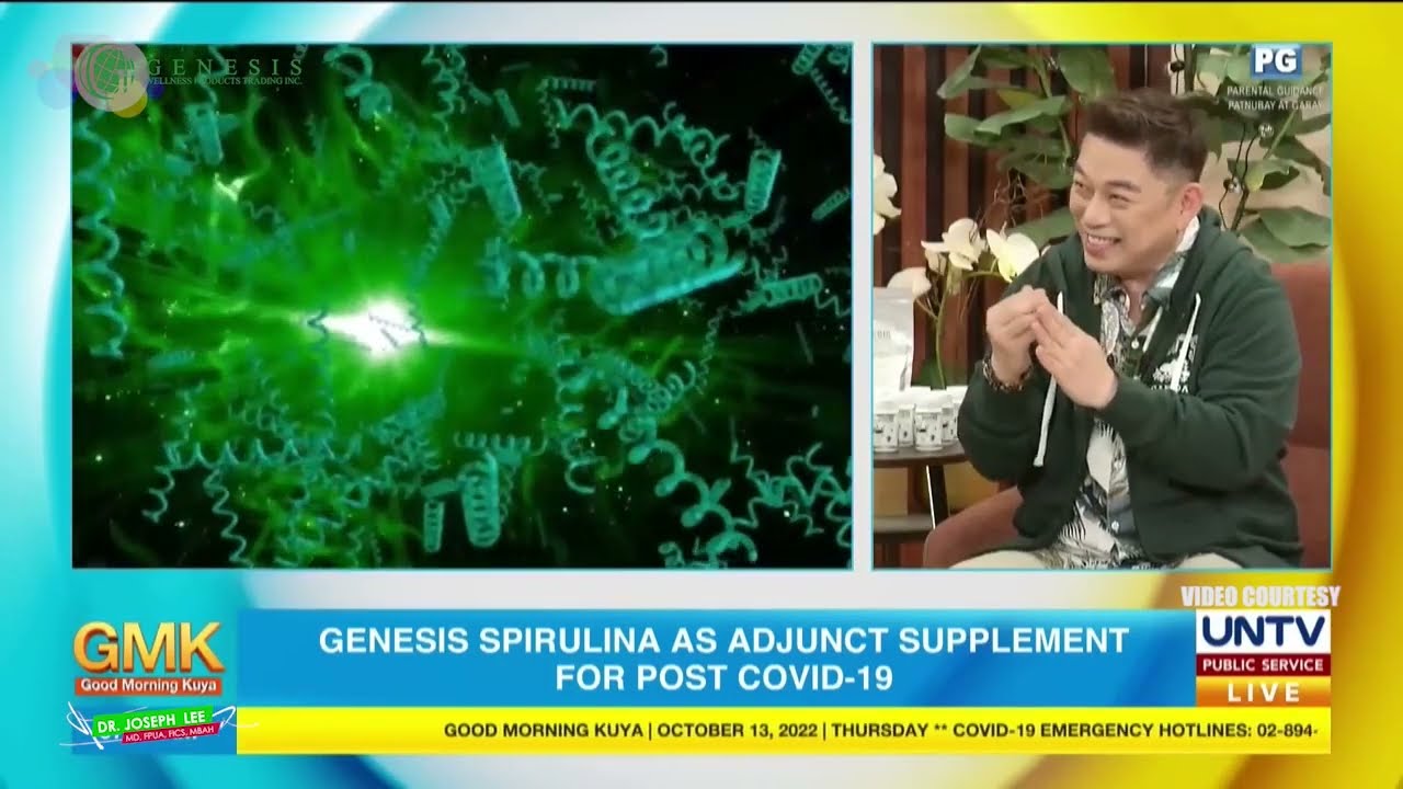 GENESIS ORGANIC SPIRULINA ON GMK
