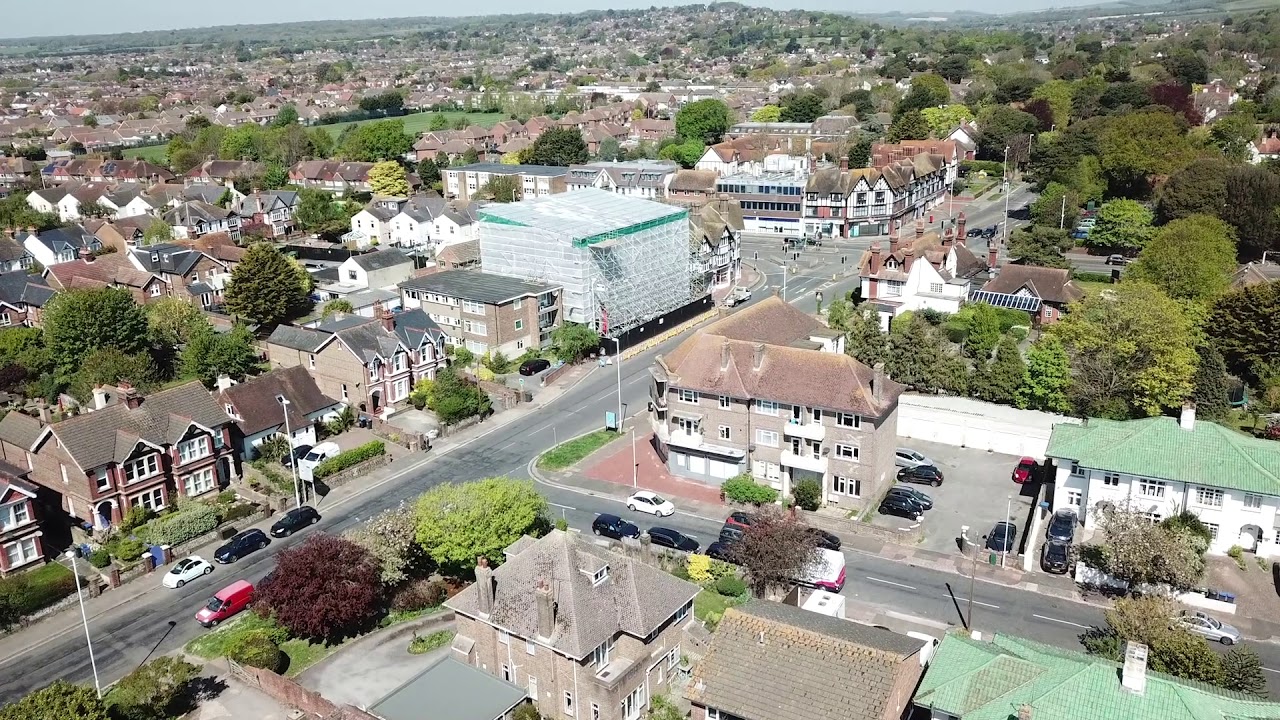 Worthing by Drone