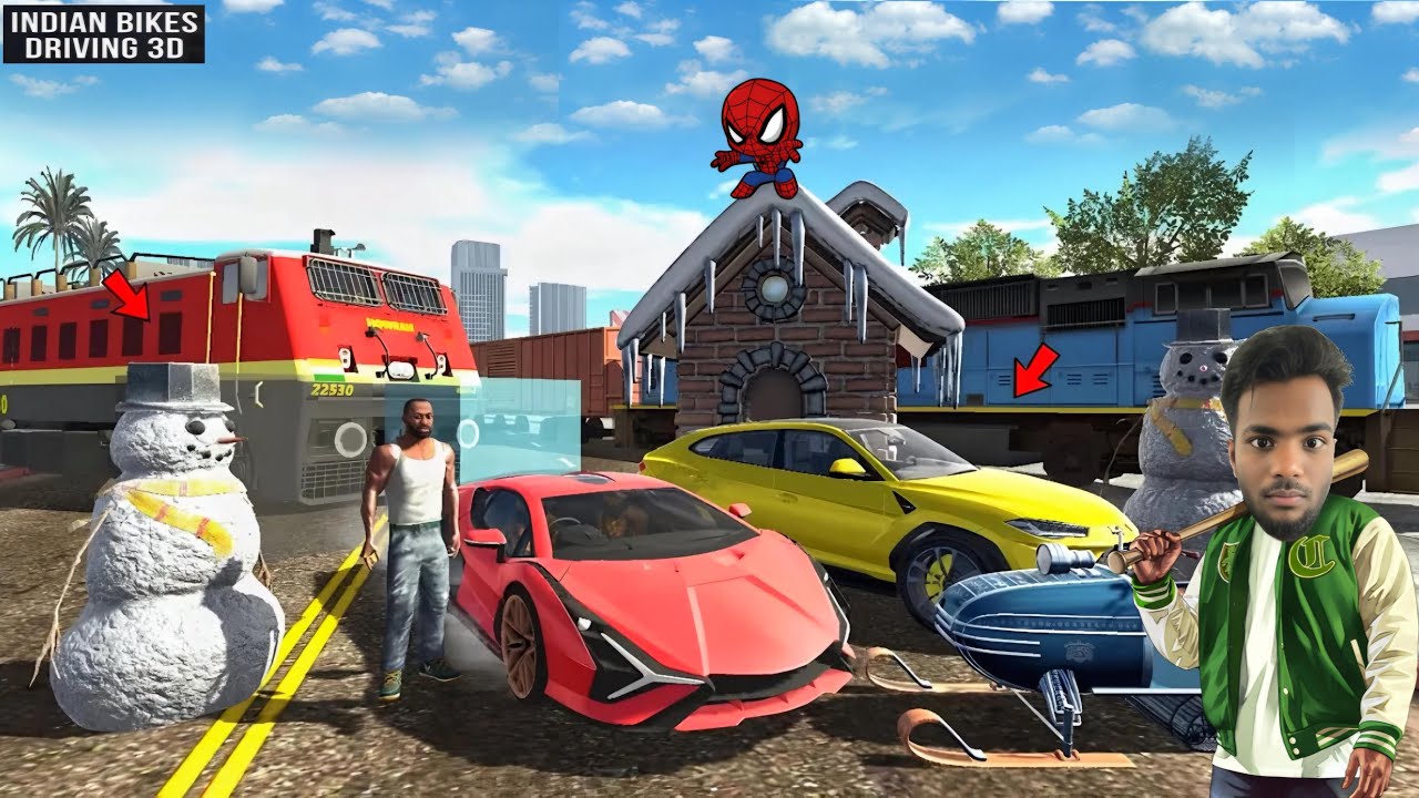 TOP SECRET FEATURES | ALL NEW CHEAT CODE | LAMBORGINI SIAN SUPER PUNCH | INDIAN BIKE DRIVING 3D