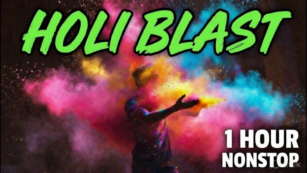HOLI BLAST 2026 🔥 | 1 Hour Nonstop Instrumental Dhol + Bansuri Mix | Himalayan LOFI Festive Vibes
