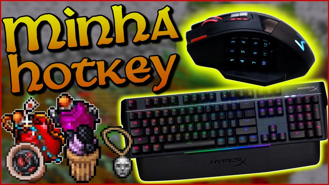 MINHA HOTKEY NO TIBIA + DICAS para configurar as magias de KNIGHT
