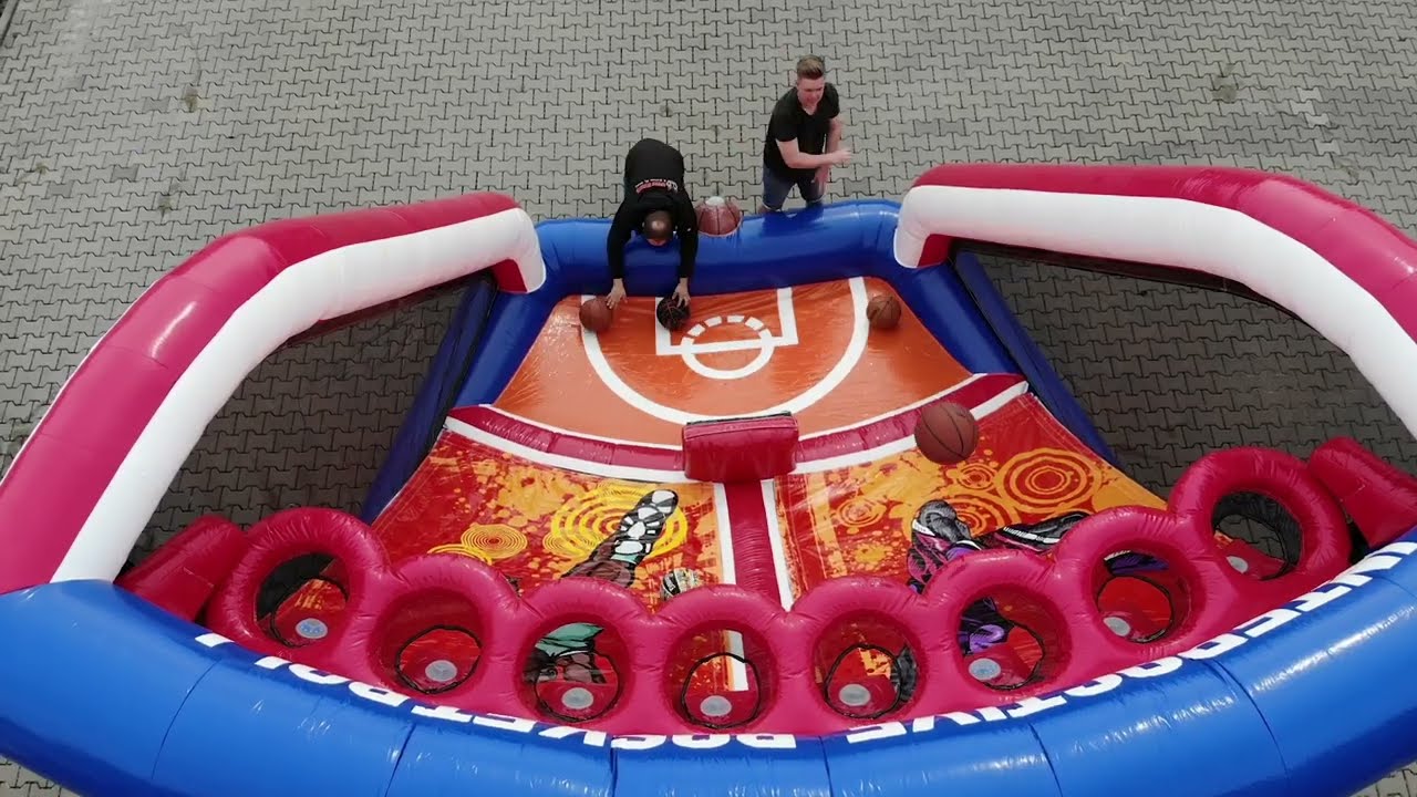 Interaktives Basketball Spiel Eventmodul