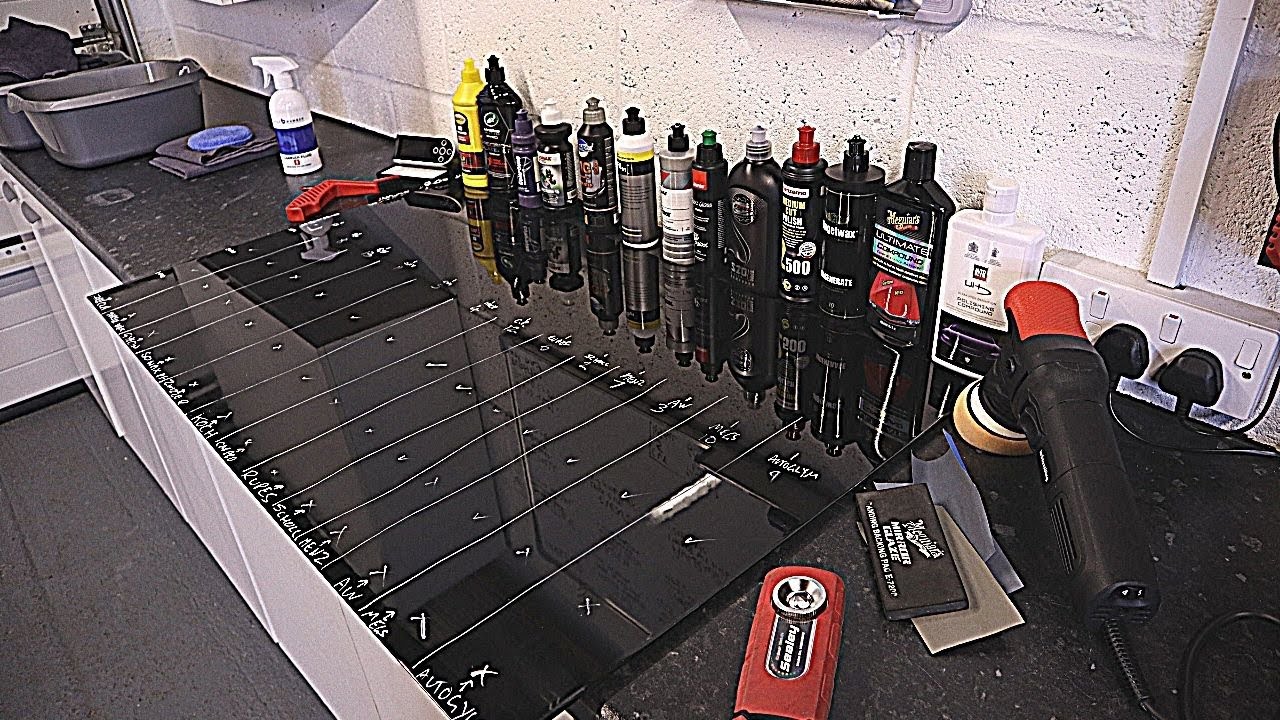Single stage cut finish.   Product by Product results