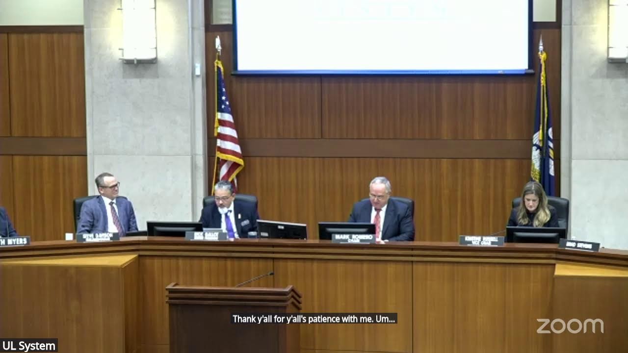 Board of Supervisors of the University of Louisiana System - January 22, 2026