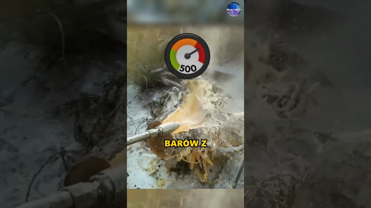Potężna Myjka Do Korowania Drewna