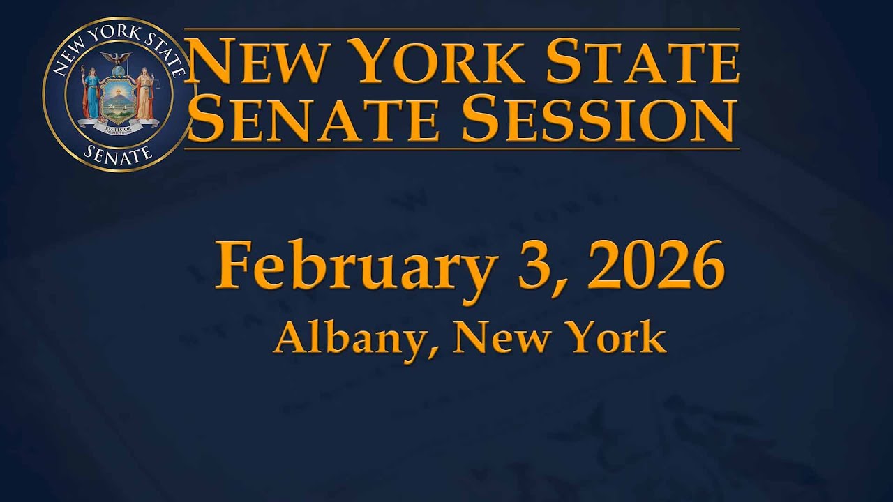 New York State Senate Session - 02/03/2026