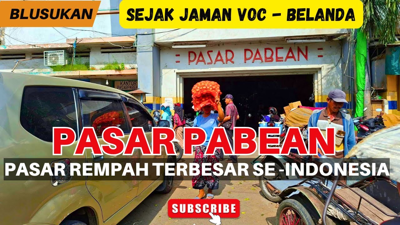 BLUSUKAN KE DALAM PASAR PABEAN - ISINYA REMPAH SEMUA - GUDANGNYA REMPAH - SEJAK JAMAN VOC-BELANDA