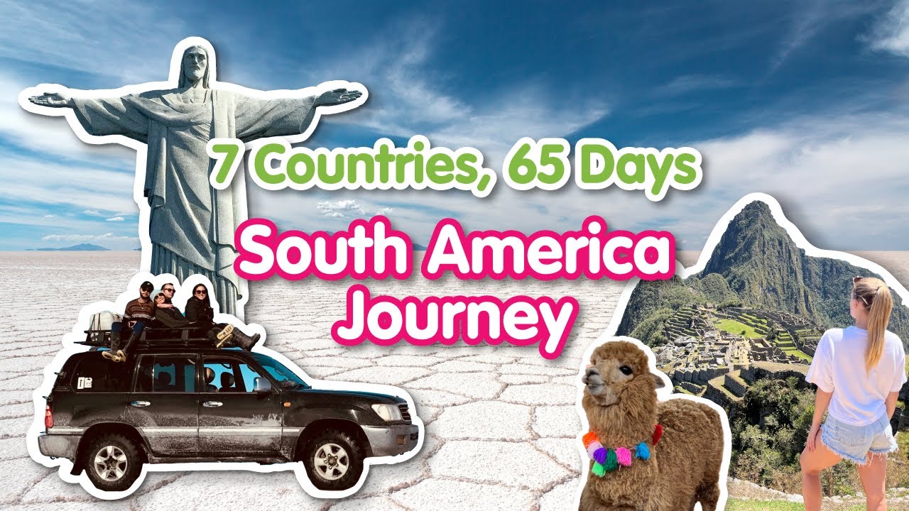 South America Journey 🦙 | Ecuador to Brazil | 65 Days | Gap 360