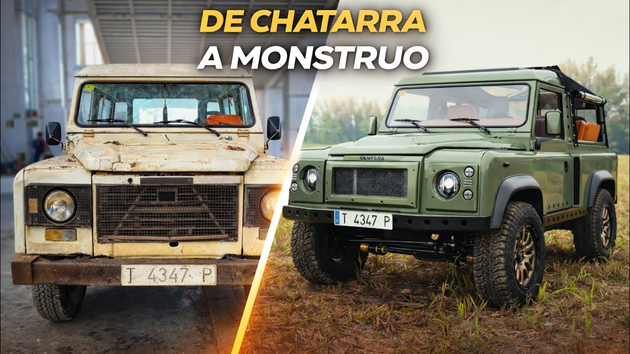 Compramos este Santana DESTROZADO… y lo transformamos en un MONSTRUO V8