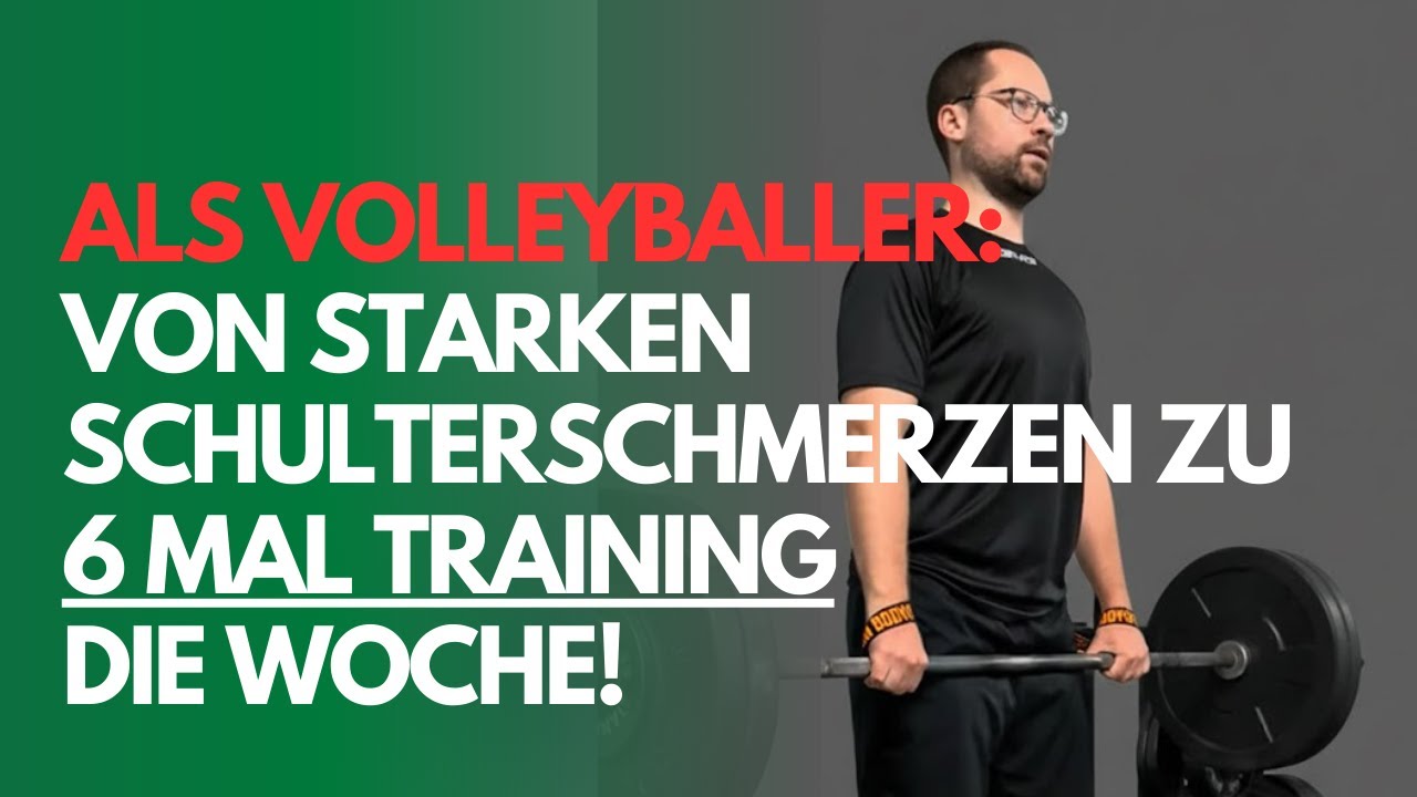 Volleyballer: Von Schulterschmerzen hin zur maximalen Trainings-Performance | Robins Coaching