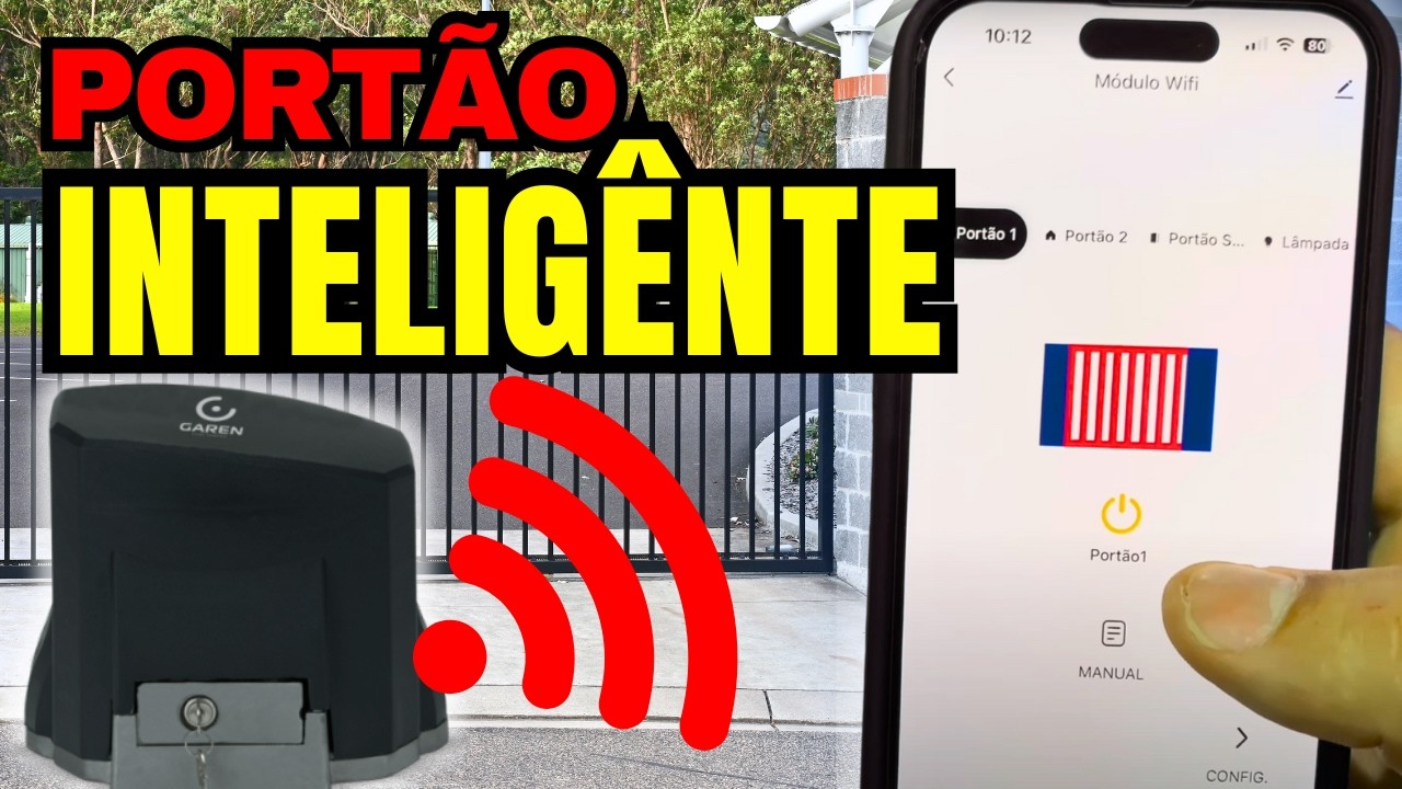 Como Instalar Wi-Fi no Motor de Portão da Garen (Passo a Passo)