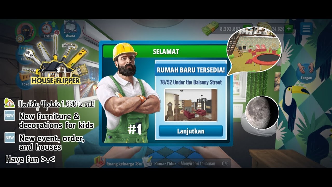 monthly update 1.630 part1! :: apartment annexed •house flipper android 