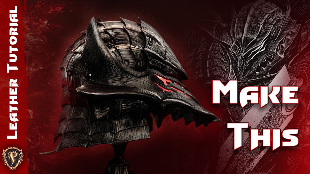 DIY Berserk Hound Leather Helmet