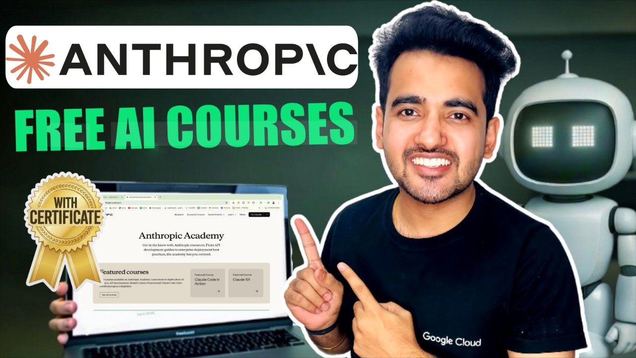 Anthropic Claude FREE AI Courses 2026! 🚀 | Free Certificate & Step-by-Step Guide