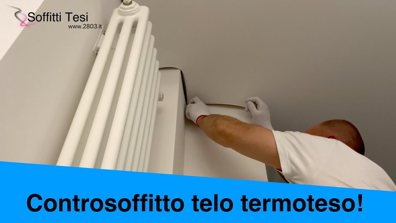 Soffitto teso | Azienda controsoffitti | telo termoteso | Controsoffitti semplice