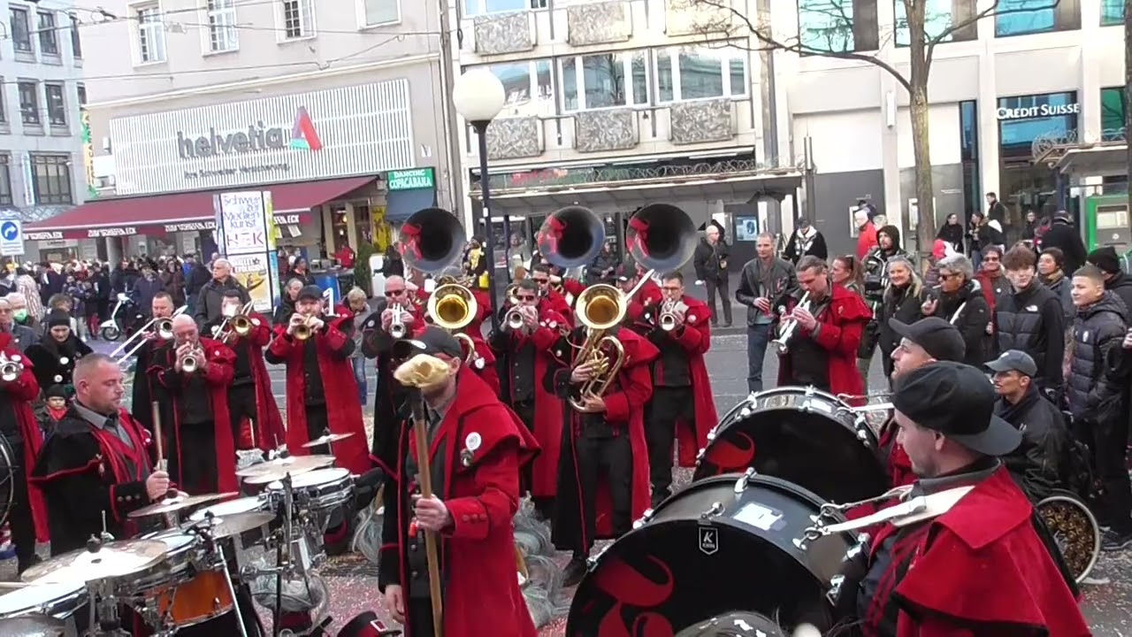 Funatiker Basel (Platzkonzert zum 35 Jährige Jubiläum Miggeli-Schränzer Basel/ 8.3.2022)