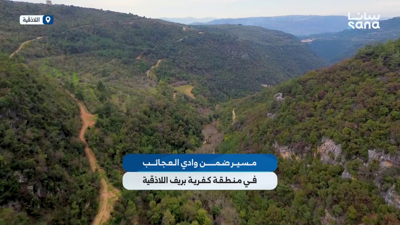 مسير ونشاط تدريبي للجمعية السورية للأنشطة الجبلية في منطقة كفرية بريف اللاذقية