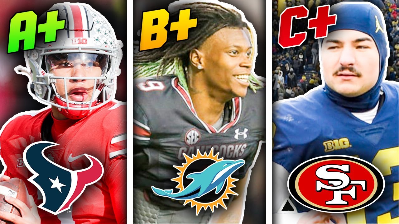 2023 Draft Grades For All 32 NFL Teams Officially REVEALED...