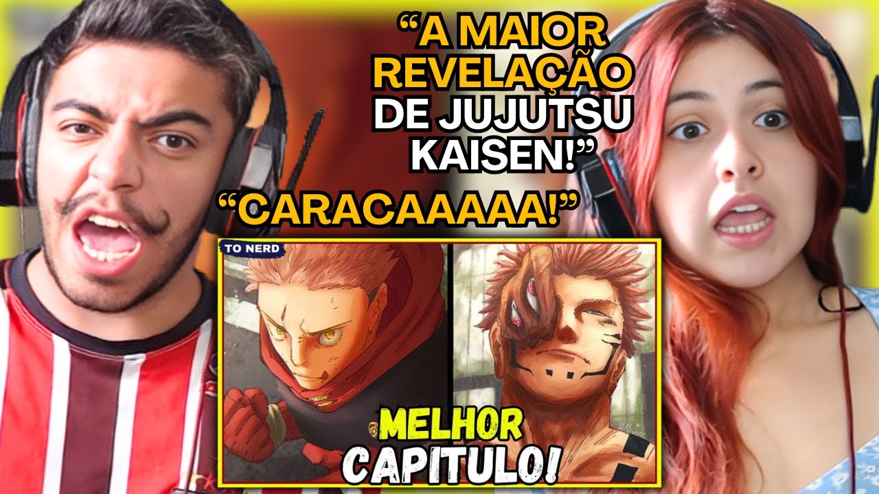 REACT🤯CONFIRMADO: ITADORI E SUKUNA SÃO... O POTÊNCIAL MÁXIMO DE YUJI ITADORI😱JUJUTSU KAISEN 257 SPO
