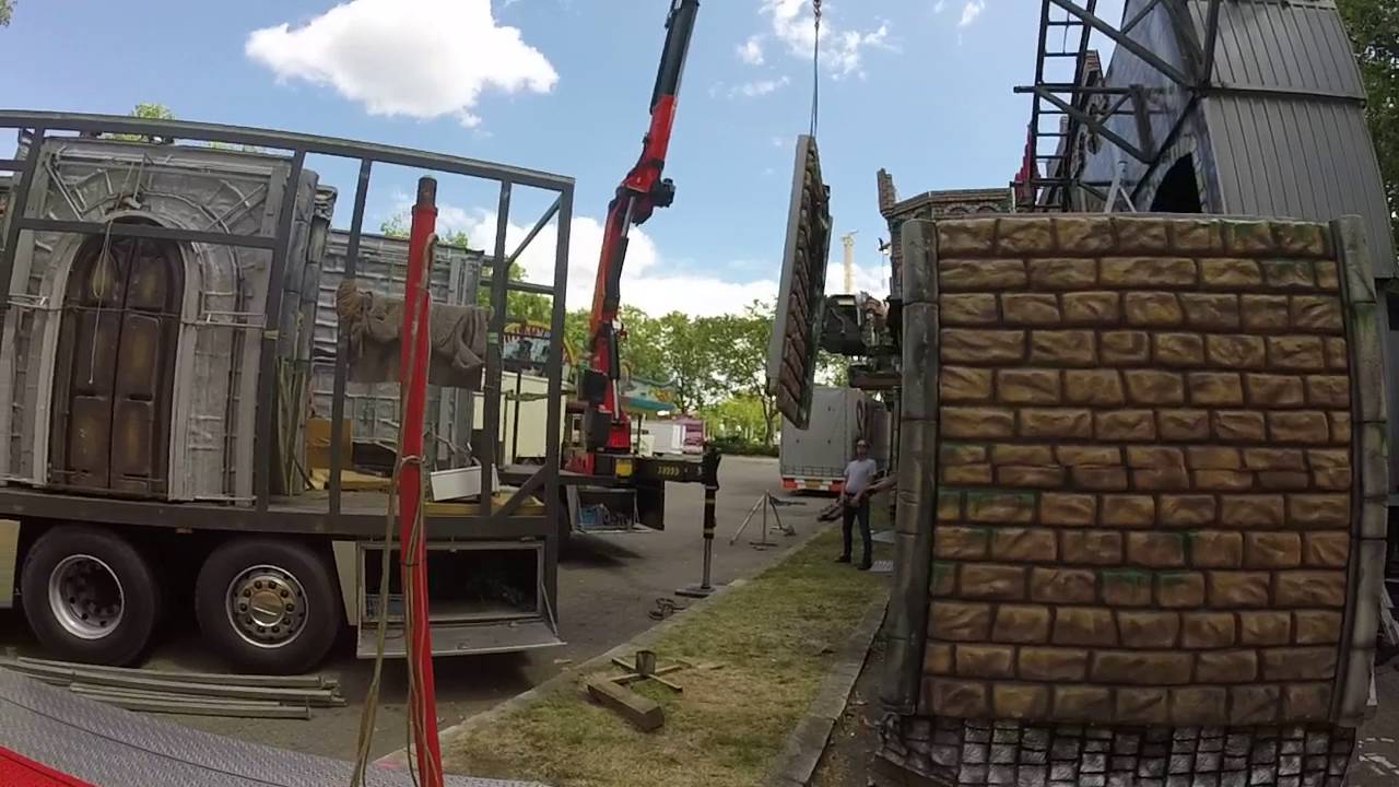 Spuk Der Geistercoaster - Sipkema Aufbau Rechter Turm Teil : 1