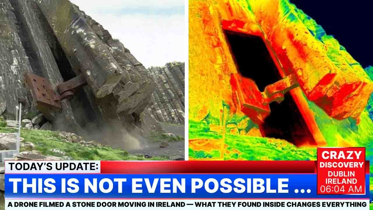 A Drone Filmed a Stone Door Moving in Ireland — What They Found Inside Changes Everything
