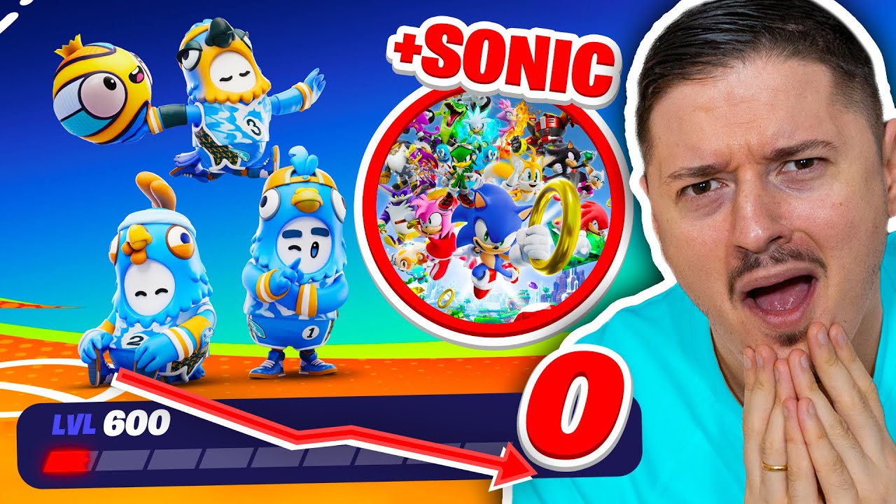 LIVELLI RIMOSSI su FORTNITE & FALL GUYS + SONIC in ARRIVO