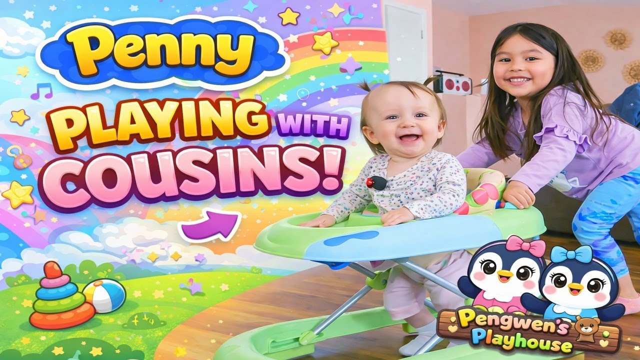 Penny Plays with her Cousins!