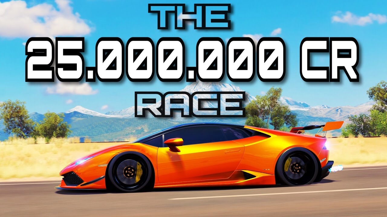 INSANE FORZA HORIZON 3 RACE | 25.000.000 CR + 229 Levels | Fastest way to level up!