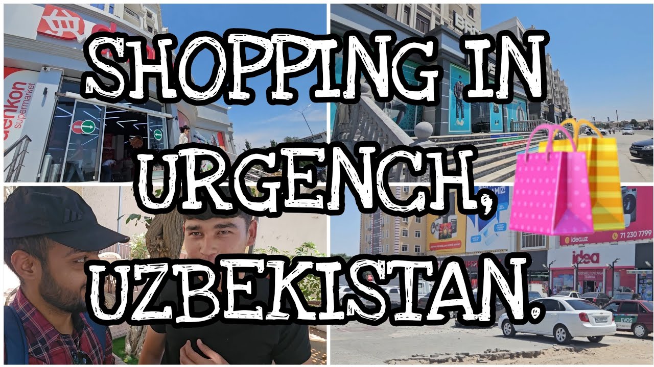 SHOPPING in URGENCH ft. INDIAN STUDENTS | DEKHON , DARITAL SUPERMARKET , BROTHERS HOUSE 