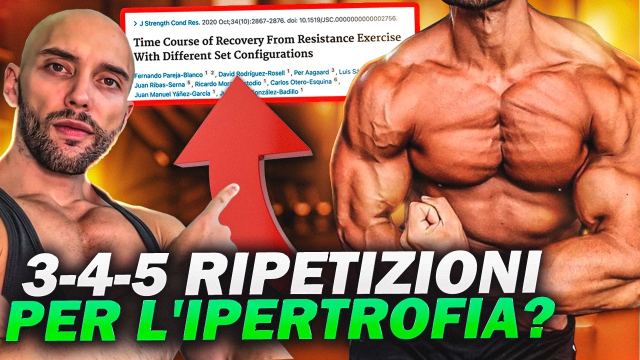 Solo 3-4-5 RIPETIZIONI 👉🏻Ecco COSA Succede al TUO CORPO se usi SOLO BASSISSIME RIPETIZIONI x 1 Mese
