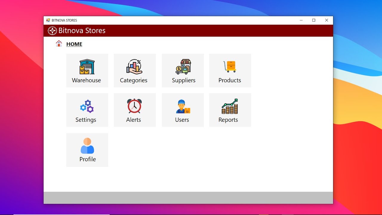 Complete Multi Store Inventory Management System in C# MySQL  WITH SOURCE-CODE ~ Modern Windows App