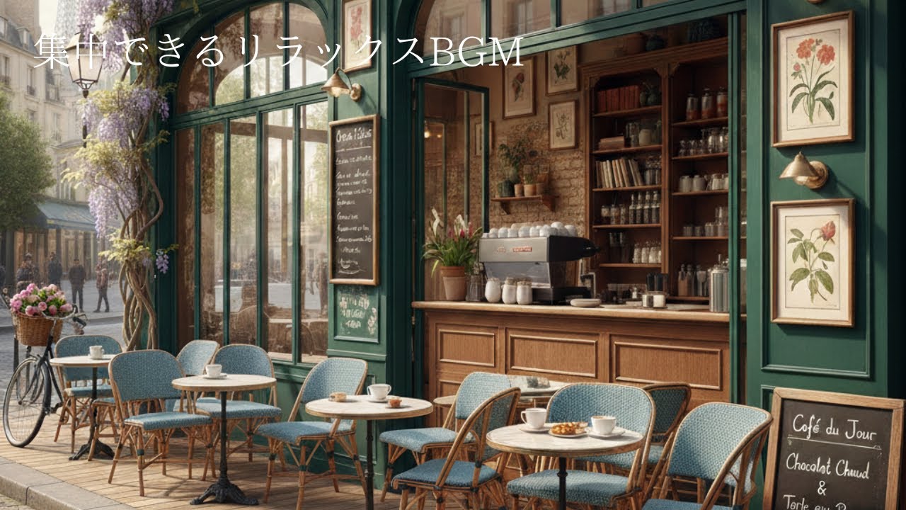 （1h）集中できるリラックスBGM☕️