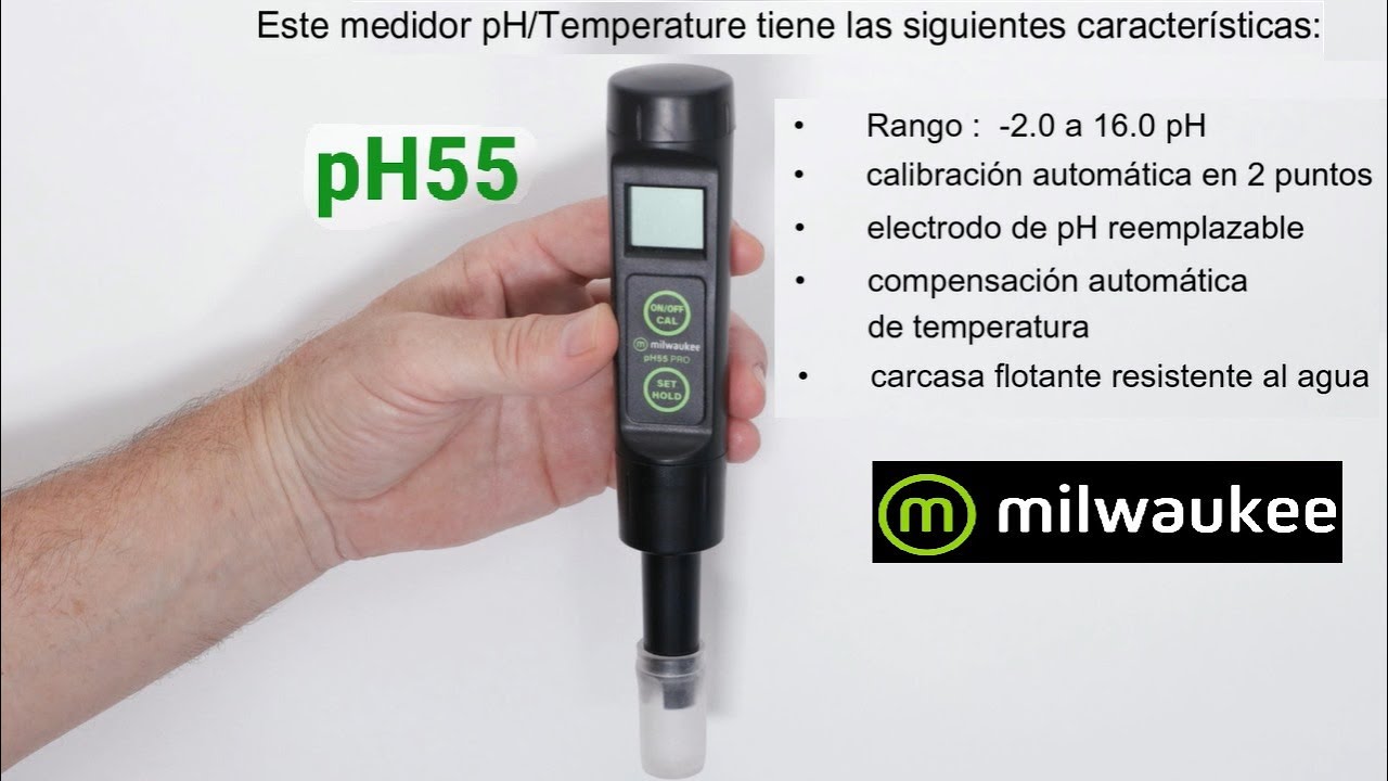 PH55 Medidor PH/Temperatura Milwaukee
