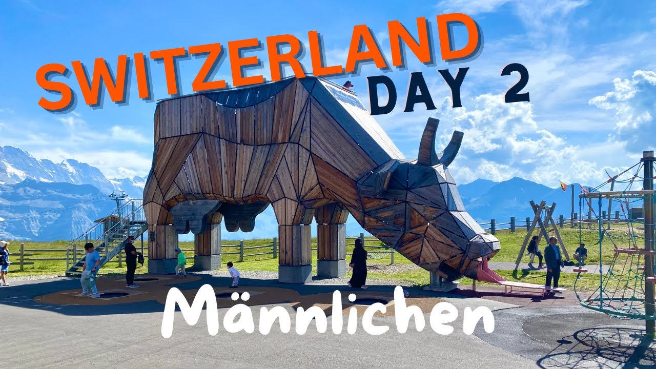 7 days in Switzerland / an iconic kids’ playground up a Swiss mountain / day 2 itinerary