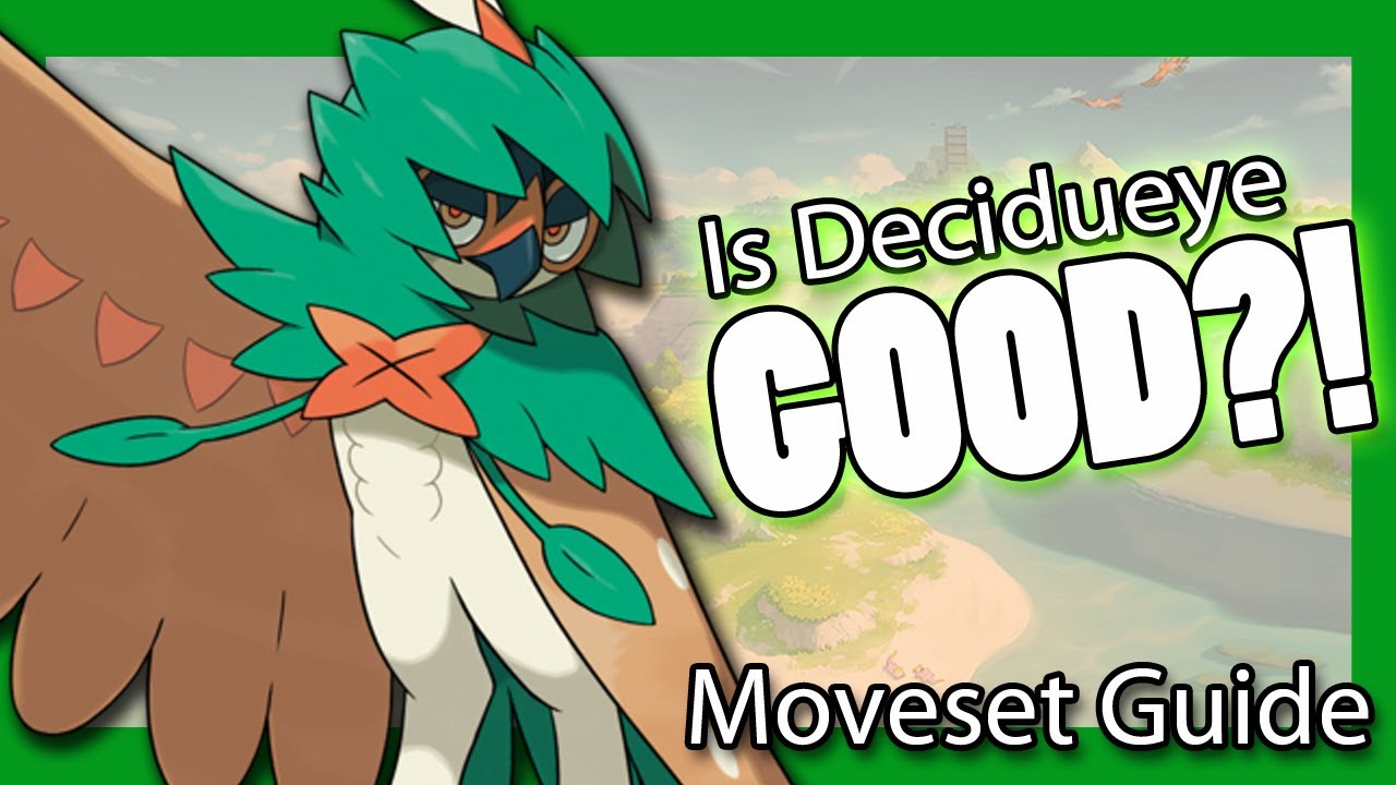 Best Movesets for Decidueye! - A Competitive Pokemon Moveset Guide
