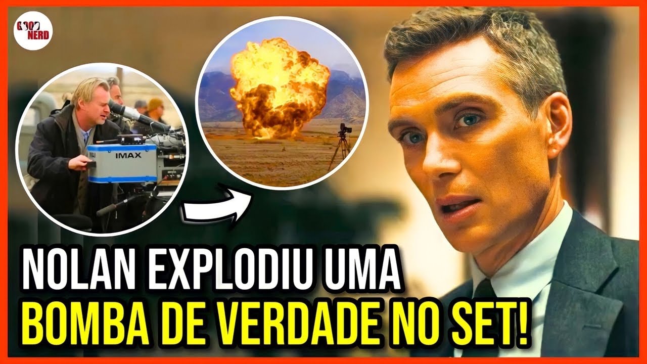 20 CURIOSIDADES SOBRE O FILME OPPENHEIMER! - COMO NOLAN CRIOU UMA EXPLOSÃO DE BOMBA ATÔMICA SEM CGI?