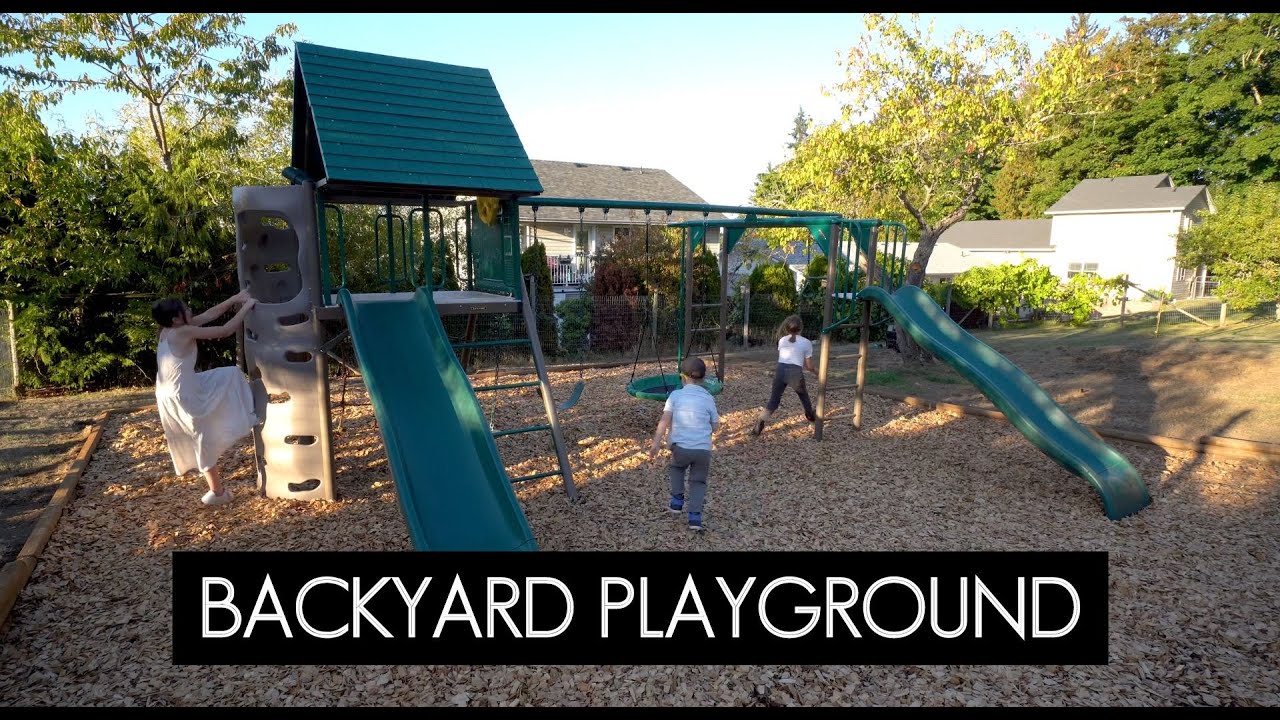 Backyard Playground | Assembling a Costco Playground set