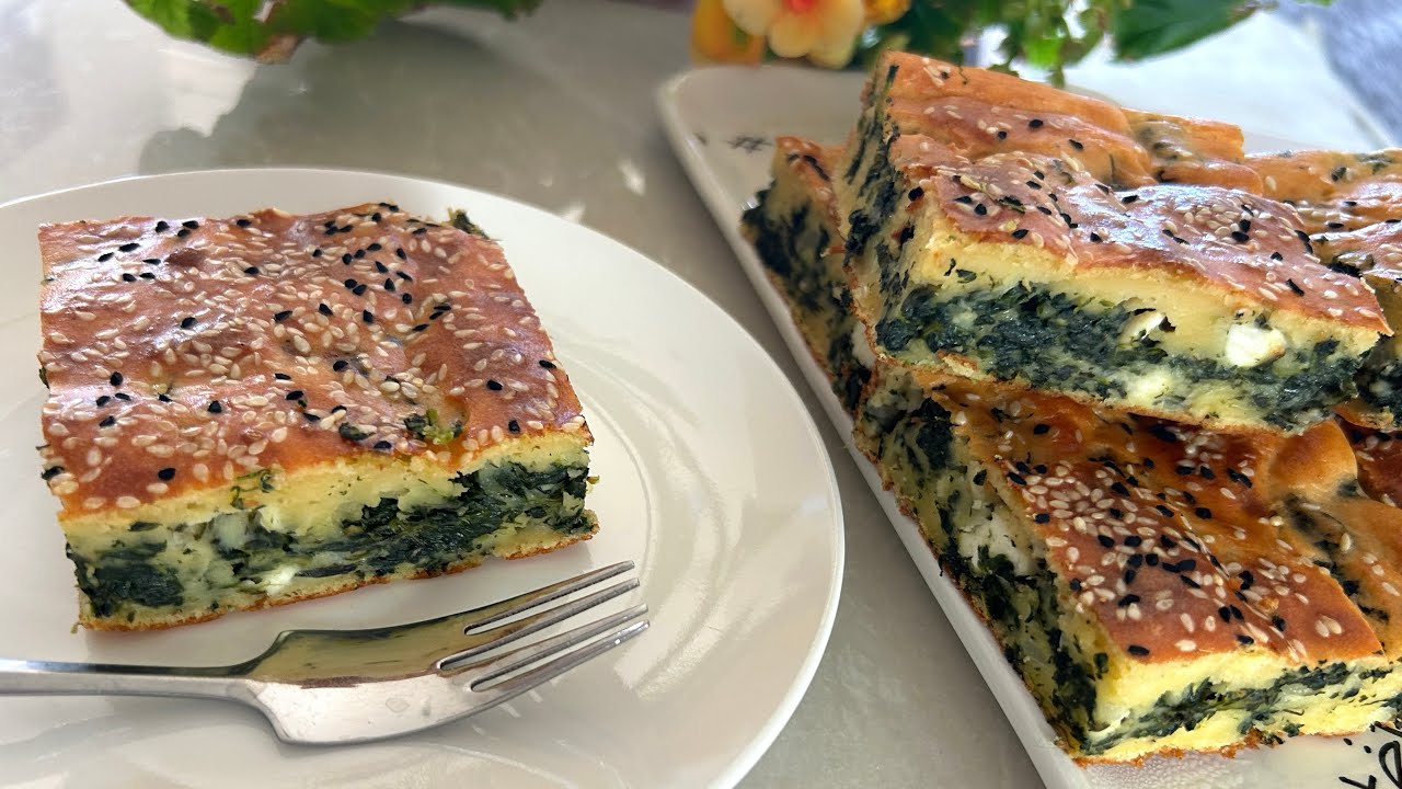 Red Lentil “Spanakopita” or “Börek” Spinach Pie❗️ You Will Fall in Love with This Recipe 😍 #GF