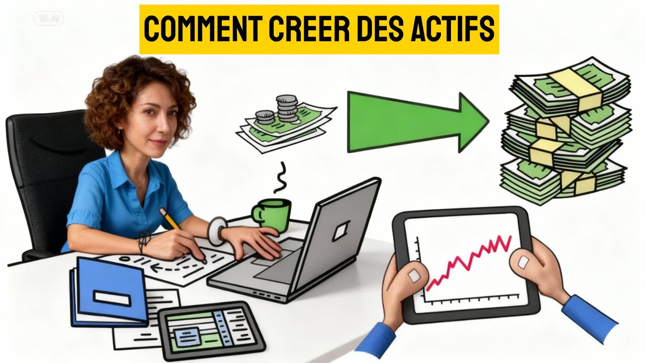 COMMENT CREER DES ACTIFS QUI TRAVAILLENT POUR TOI....JIM ROHN