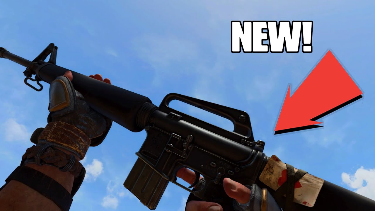 BO4 - The NEW M16 DLC Weapon Gameplay + Attachments (1.22 Update TODAY)