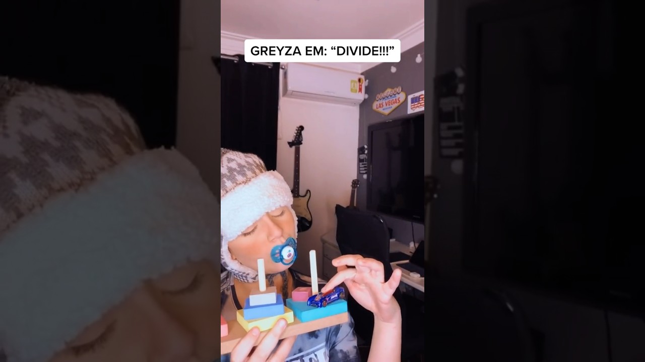 GREYZA EM: DIVIDE* Algu&eacute;m a&iacute; tem irm&atilde;o igual o Stren?