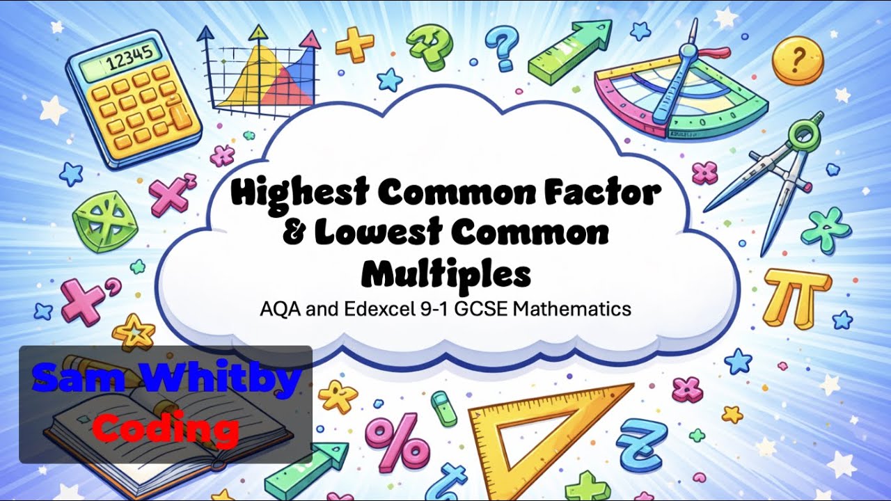 HCF and LCM - AQA and Edexcel GCSE 9-1 Maths