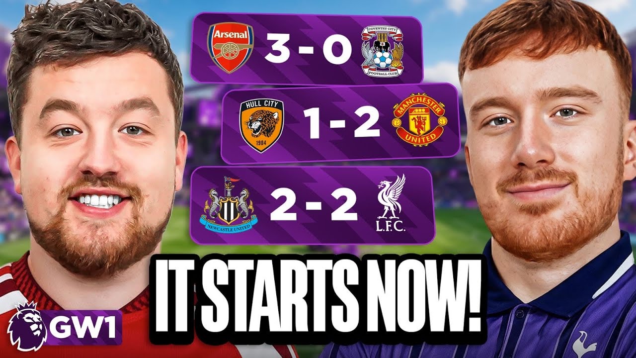 IT STARTS NOW! Previewing Premier League 26/27 Season - GW1 Prediction