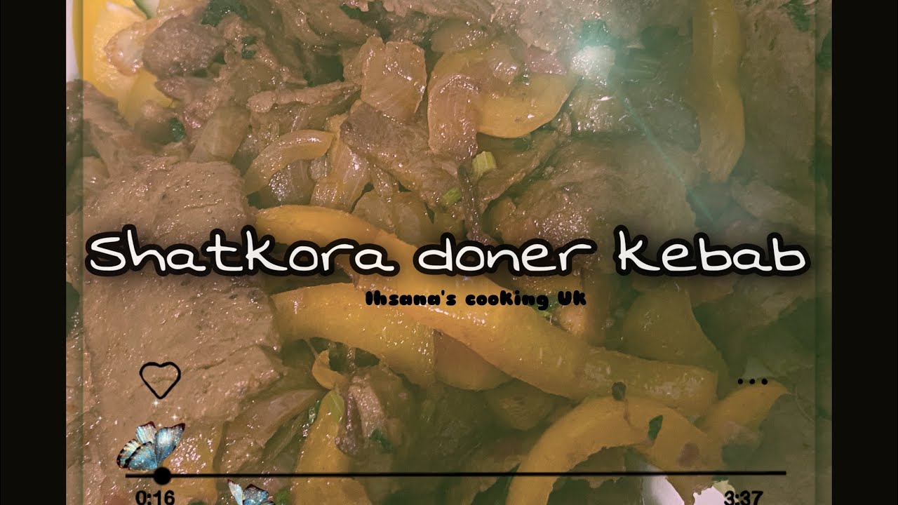 Homemade Doner kebab recipe | satkora spicy doner kebab recipe | how to make doner kebab at home |