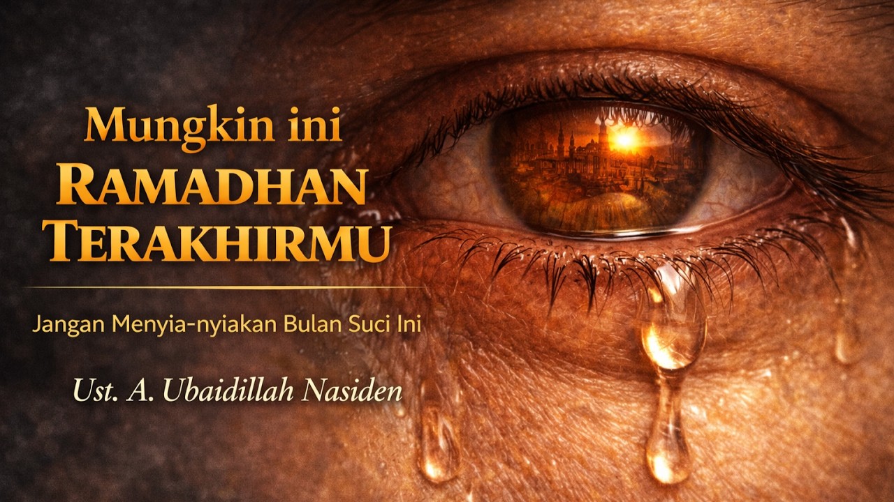 Mungkin Ini Ramadhan Terakhirmu - Ustadz Ahmad Ubaidillah Nasiden, Lc