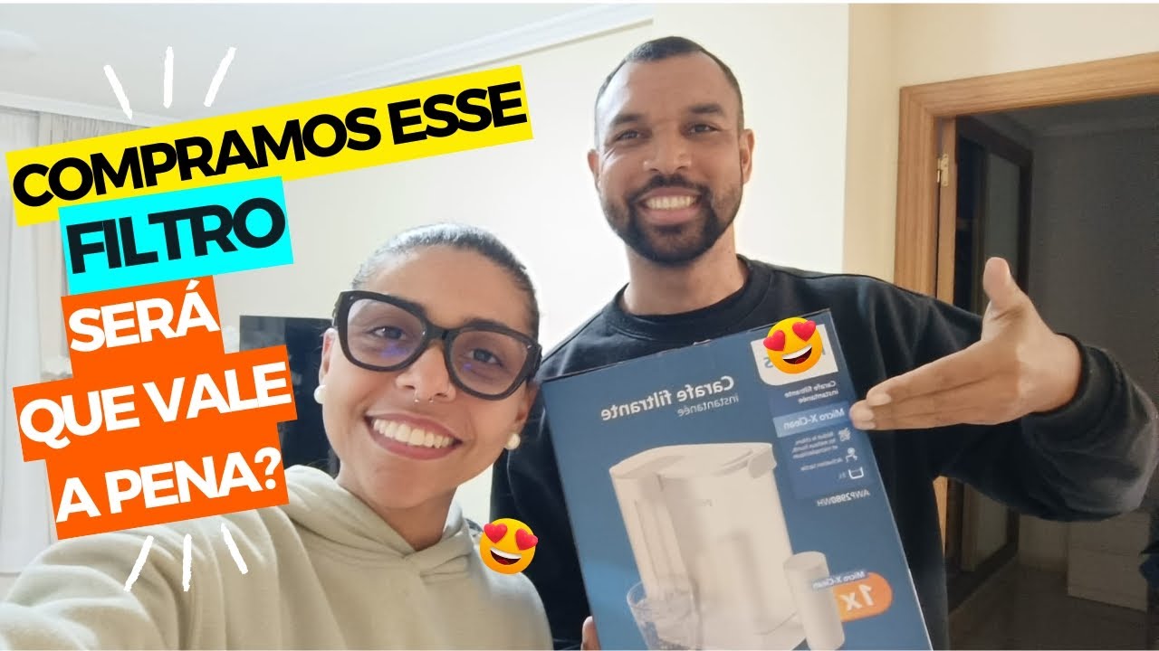 Por que compramos esse filtro? Será que a água é mesmo potável? 👀💧
