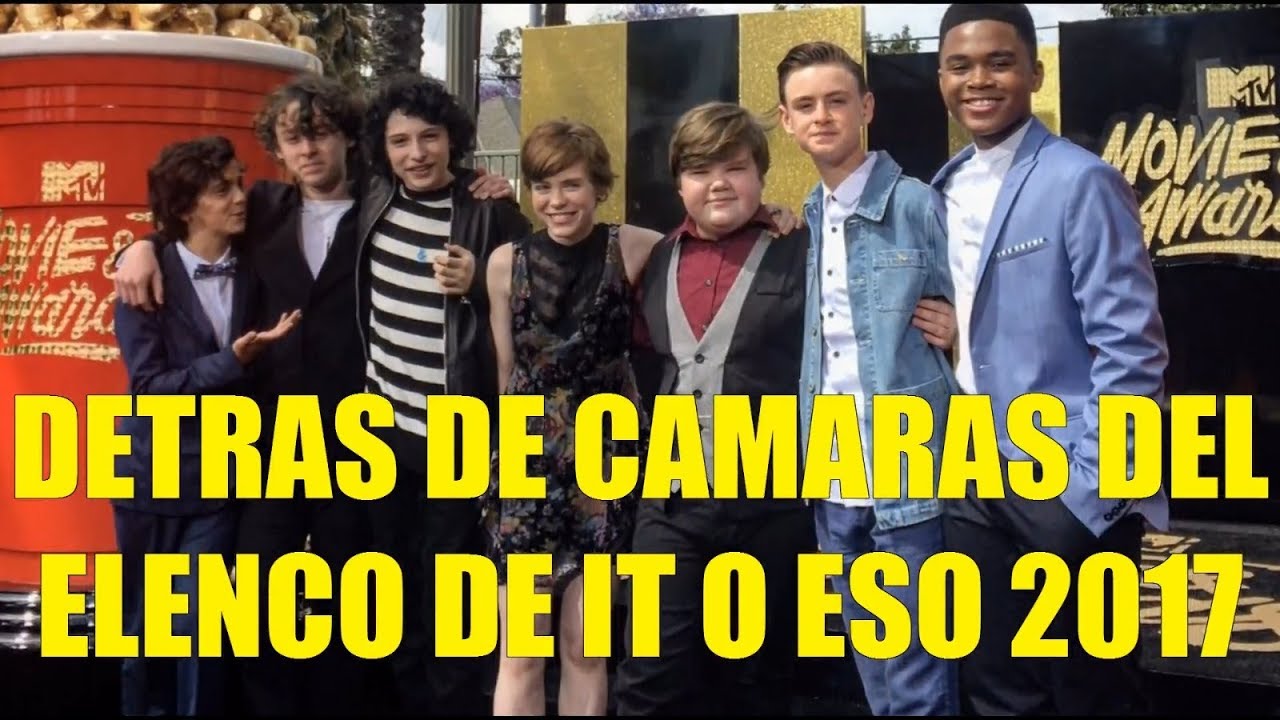 Detras de Camaras del Elenco de IT o ESO 2017 Loser´s Club